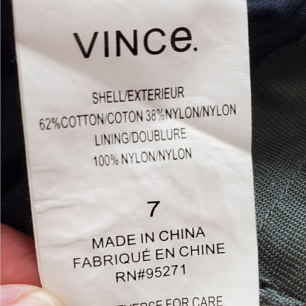 Vince Designer Boys Green Jacket - Picture 5 of 5